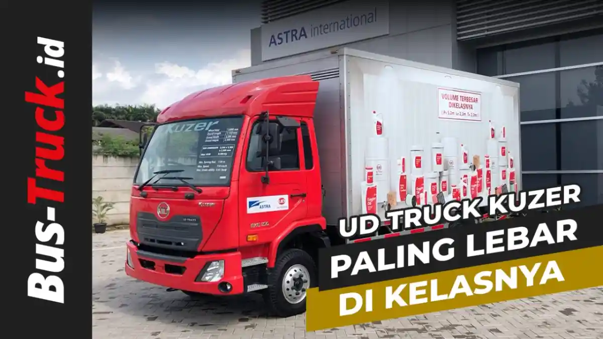 Truk - Video : UD Truck Kuzer, Membedah Si Kabin Lega