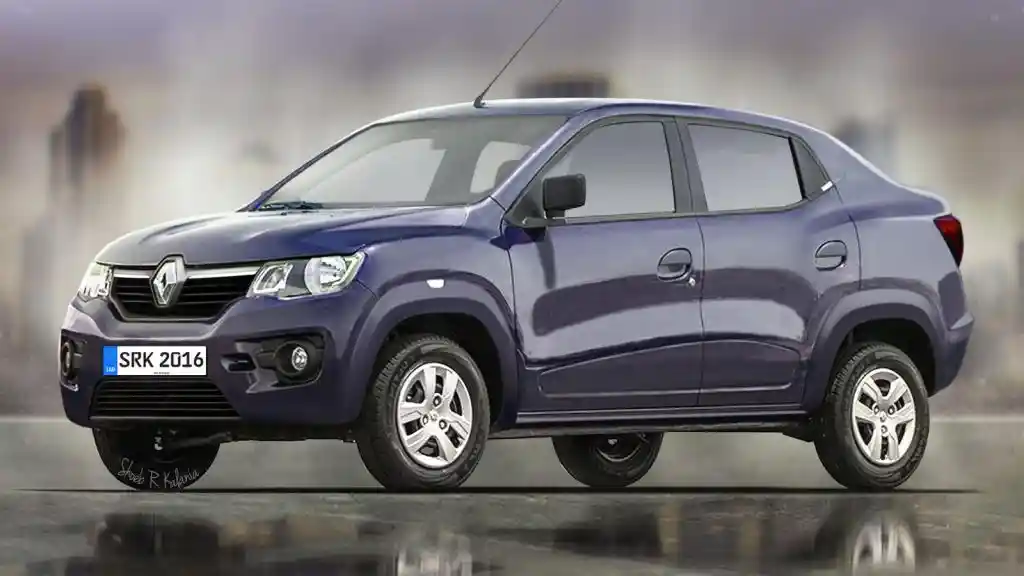 Foto - Renault Siapkan Sedan Berbasis Kwid? Jika Ya, Begini Reka Bentuknya