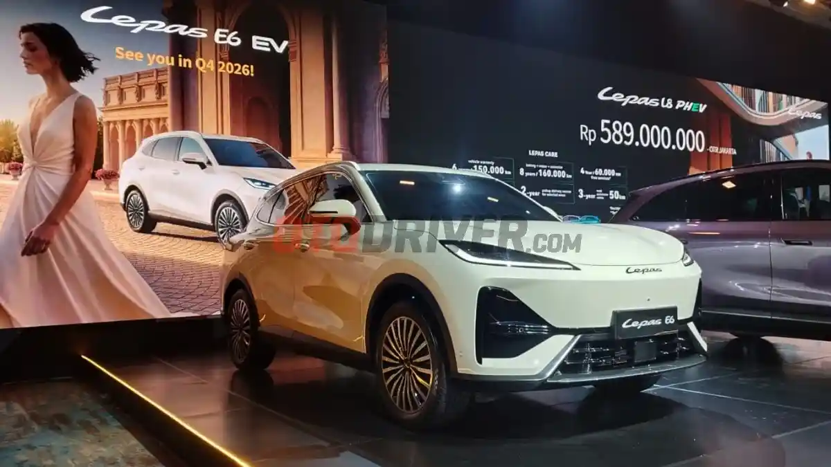 Mobil Listrik - Belum Komplit Perkenalkan E4, Lepas Umumkan Akan Bawa E6 di Q4 2026