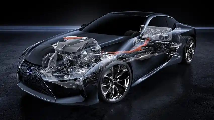 Foto - Lexus LC500h, Coupe Ramah Lingkungan