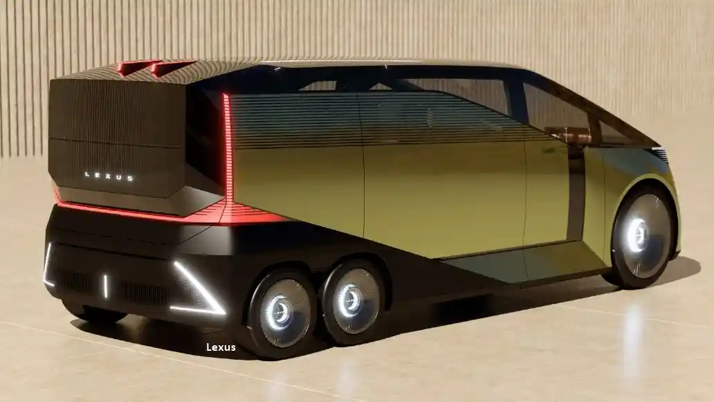 Van - Lexus Van 6 Wheel, Bagi Yang Mau Karakter Ultra Eksklusif