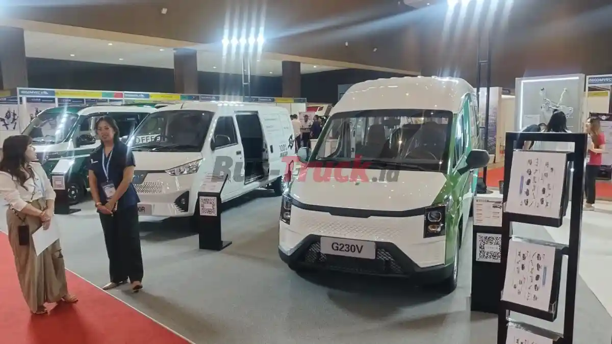 Foto - Beberapa Pilihan Menarik Mobil Komersial EV Di GIICOMVEC 2026