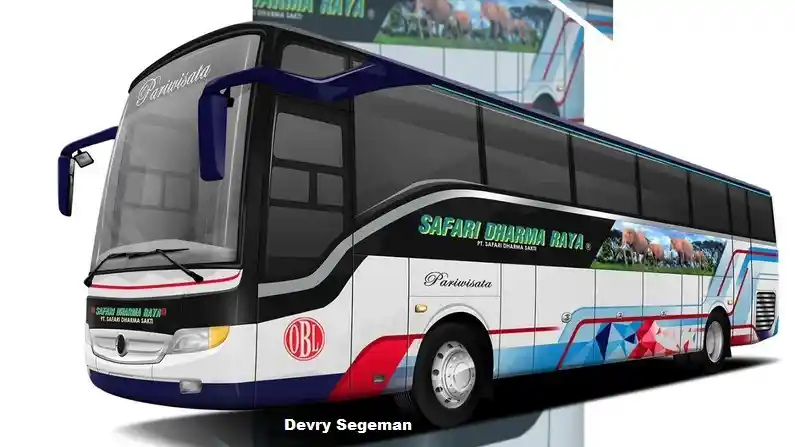 Foto - Desain Livery Bus 2024: Garis ‘Melambung’