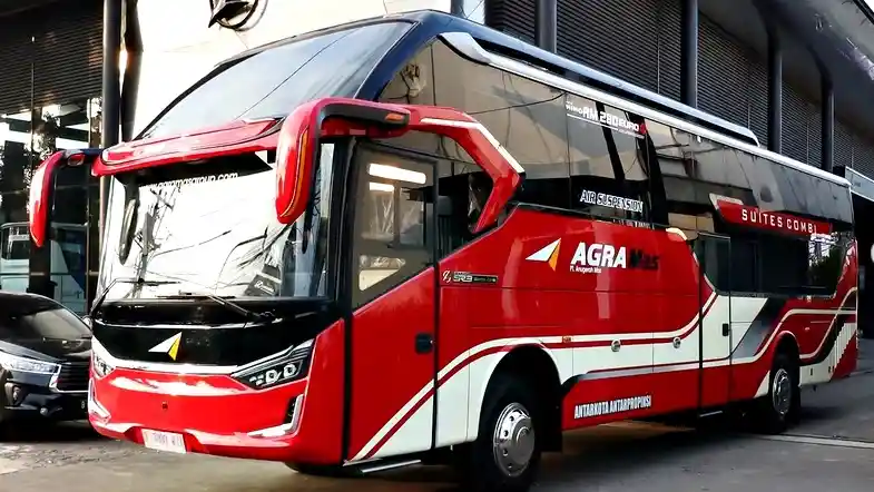 Foto - Desain Livery Bus 2024: Garis ‘Melambung’