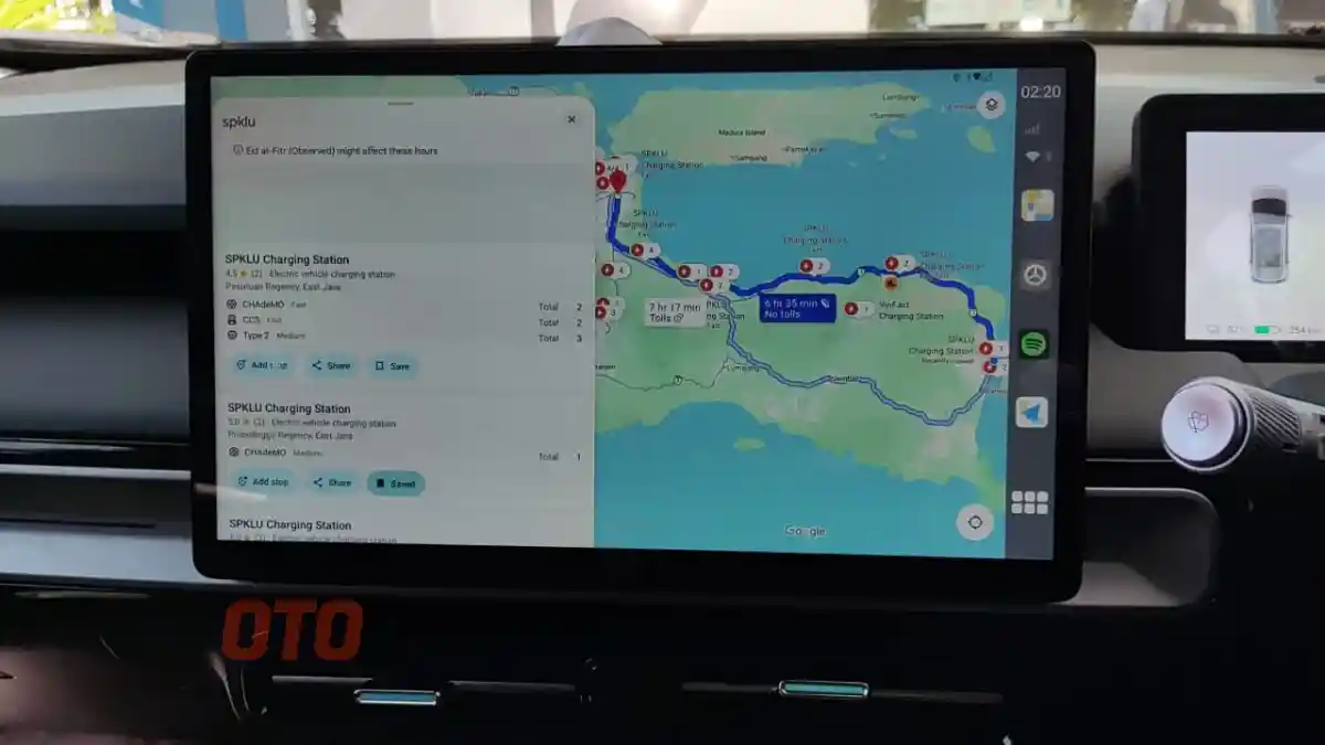 Foto - Pakai Mobil Listrik Mudik Antar Pulau Ternyata Tetap Nyaman, Ini Kuncinya