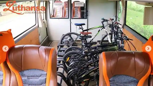 Foto - Asyik Nih, Bisa Bersepeda Di Luar Kota Dengan Bus Luthansa