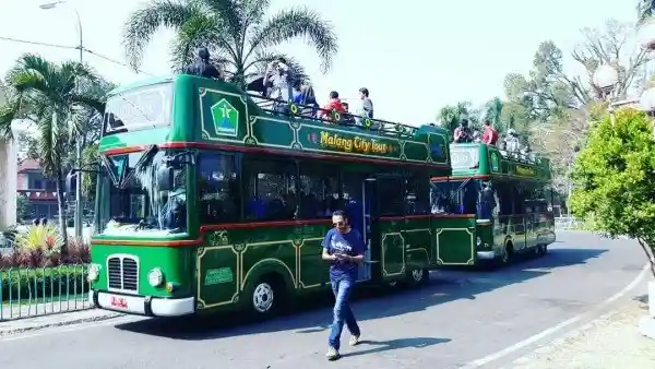 Bus - Lama Teronggok, Bus Macito Siap City Tour Lagi Di Malang