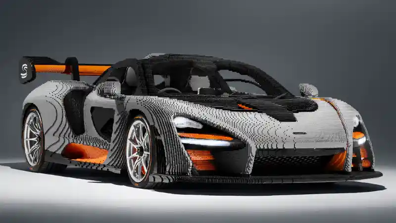Berita - Replika McLaren Senna dari Lego berhasil Terwujud!