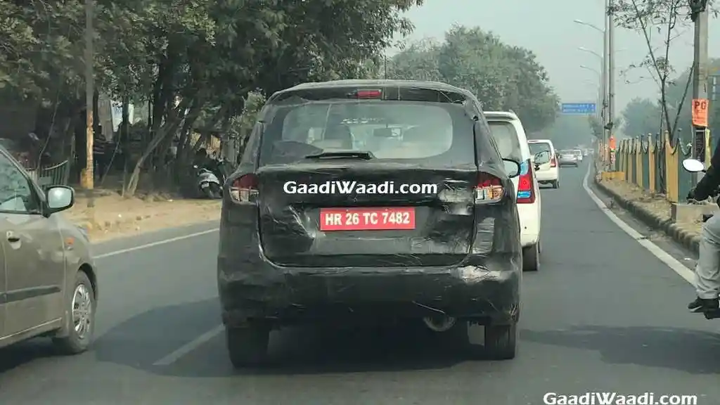 Foto - SPY SHOT: Suzuki Ertiga Generasi Terbaru Tes Jalan