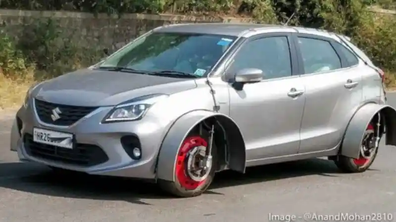 Berita - Suzuki Baleno Baru Kedapatan Tes Dengan Alat di Roda, Jadi Versi Hybrid?