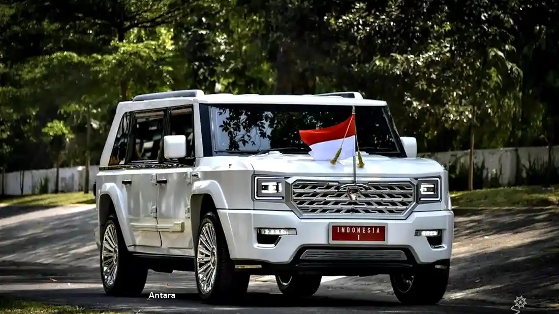 Berita - Inilah “Maung Garuda”, Mobil Resmi Presiden Prabowo Buatan Pindad