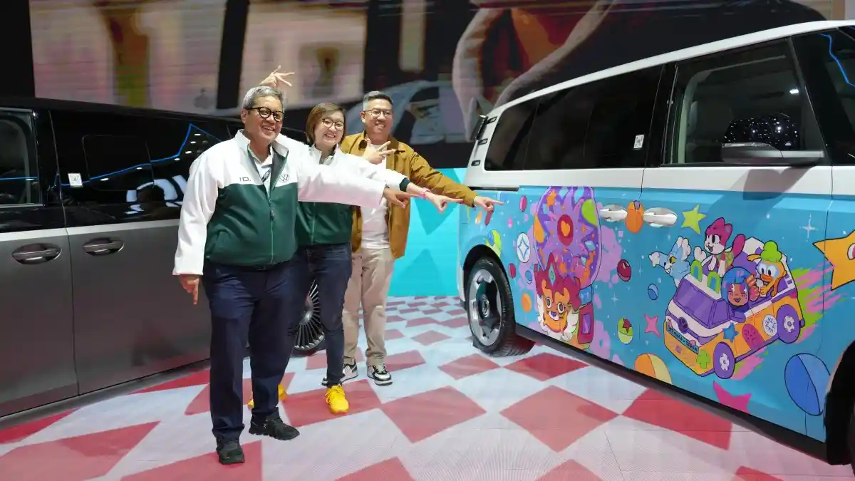 Berita - Maxdecal Dan Volkswagen Indonesia Menyulap ID. BUZZ Jadi Karya Seni Bergerak