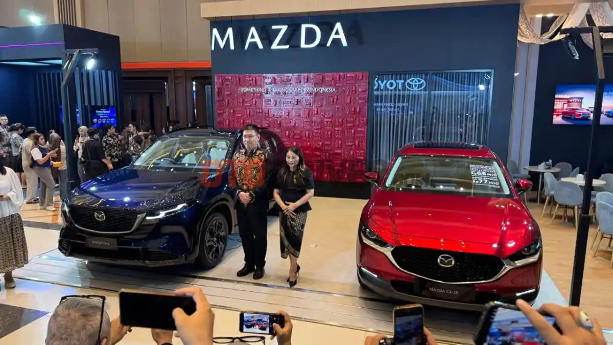 Foto - Mazda Andalkan CX-30 Rakitan Lokal di GIIAS Bandung 2026