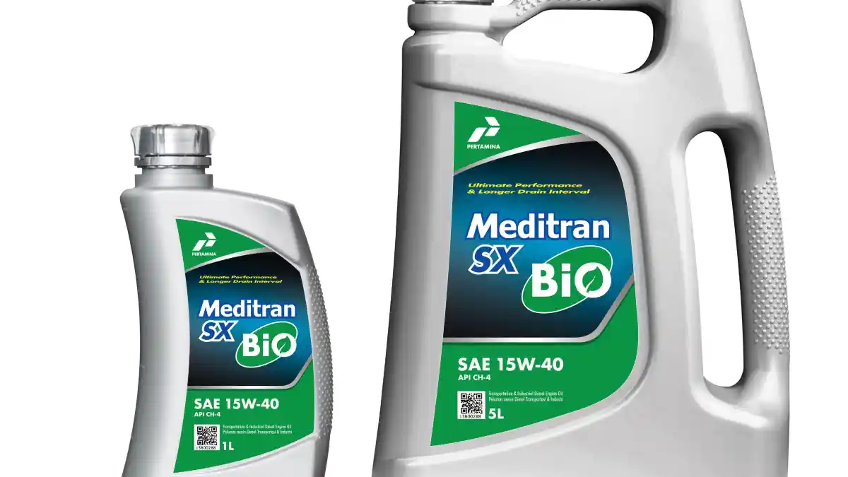 Foto - Pertamina Luncurkan Oli Biodiesel, Meditran SX Bio RP 53 Ribu/Liter