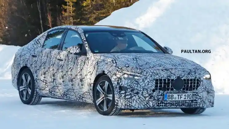 Berita - SPY SHOT : Mercedes-Benz C-Class W206 Generasi Terbaru