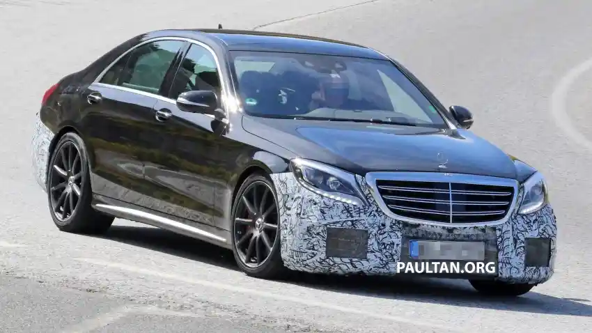 Foto - SPY SHOT: Mercedes-Benz S-Class Facelift 2017 