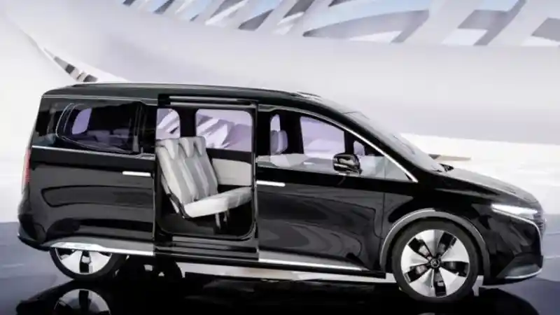 Foto - Intip Kehebatan Van Listrik Terbaru Mercedes-Benz