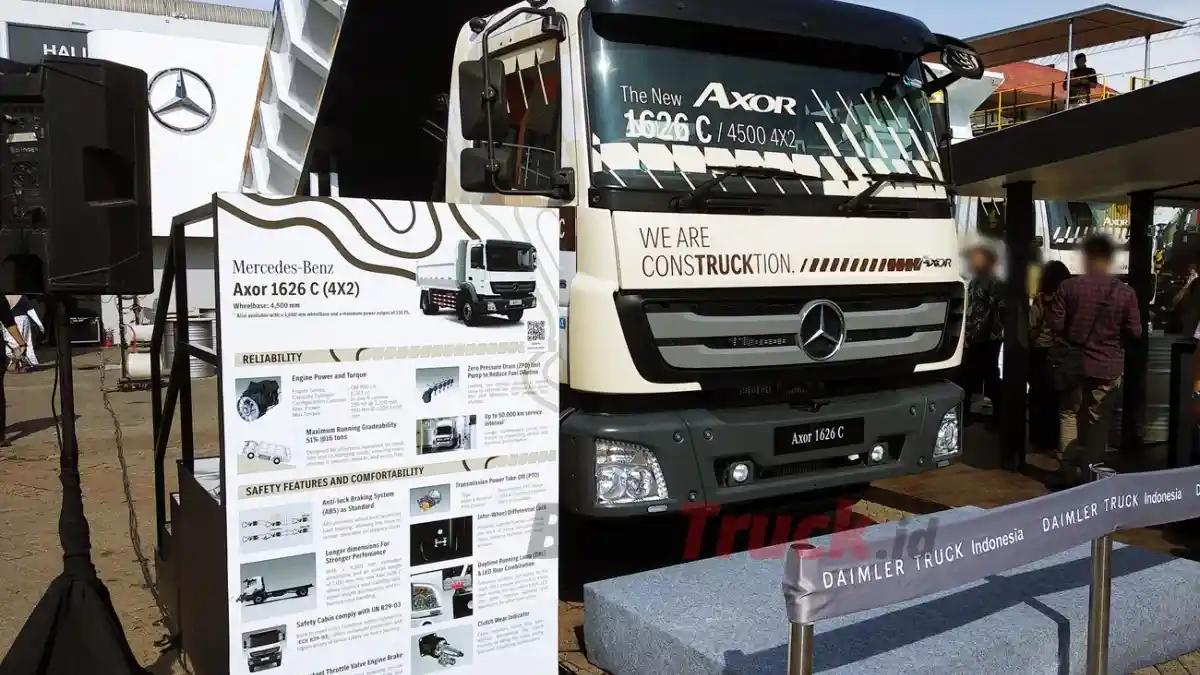Truk - Mercedes-Benz Luncurkan Truk Baru Seri Axor 1626 C
