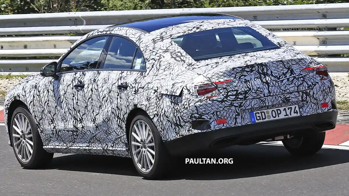 Foto - SPY SHOT: Mercedes-Benz CLA Generasi Terbaru