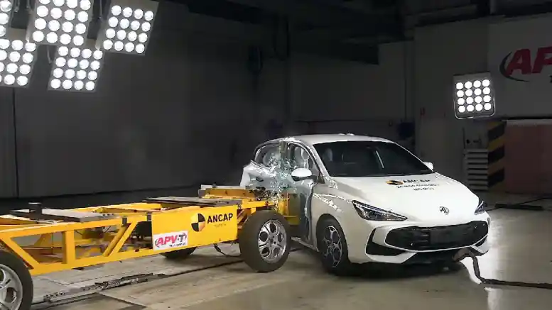 Crash Test - VIDEO: Crash Test MG 3 (ANCAP)