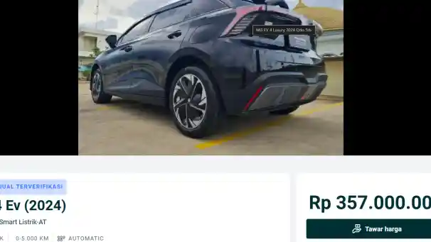 Foto - Ini Dia Mobil Listrik Dengan Harga Jual Yang Cukup Bertahan