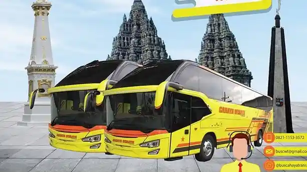 Bus - Bus Cahaya Trans Buka Rute Dari Ciledug Ke Yogyakarta