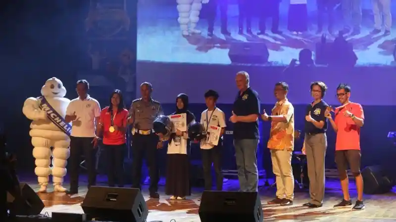 Foto - Kegiatan Sosial Michelin di Jawa Barat Menurunkan Angka Kecelakaan