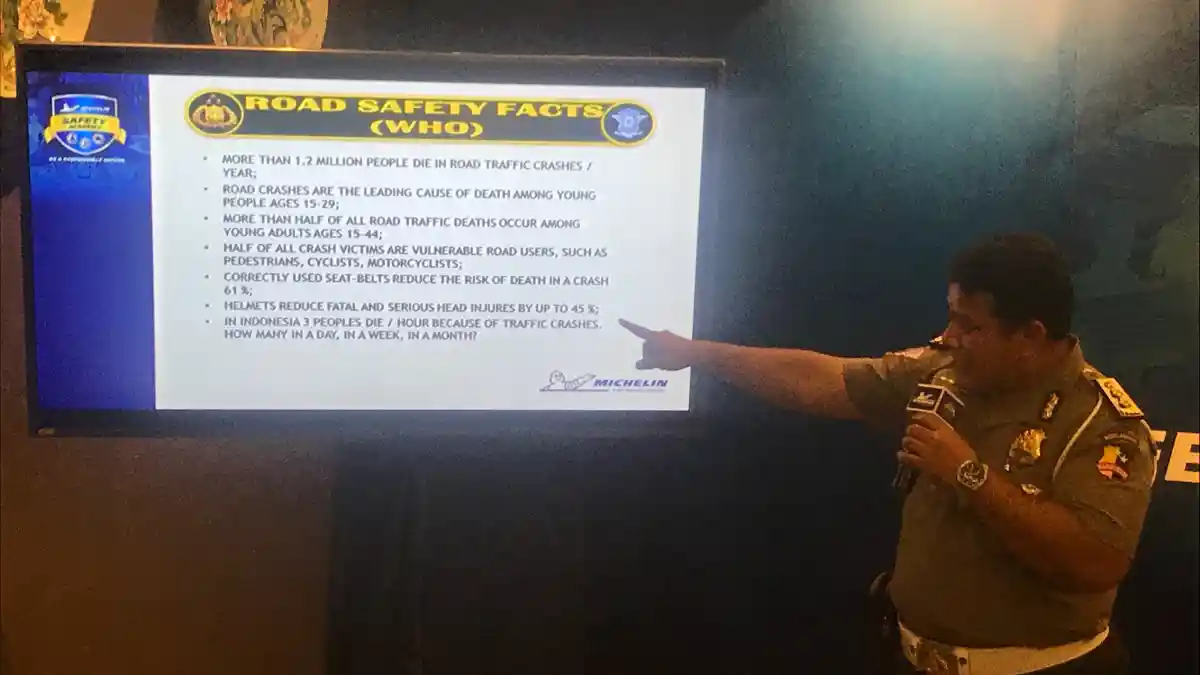 Foto - Tak Cuma Jualan Ban, Michelin Juga Peduli Keselamatan Pengemudi Muda Indonesia