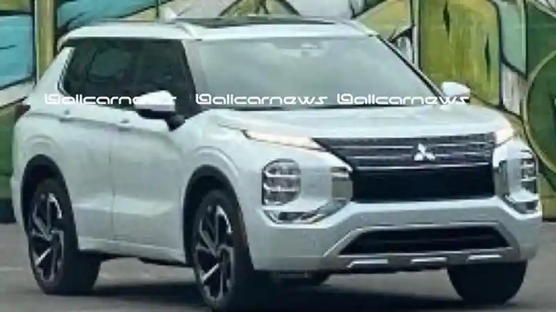 Berita - Bocoran Penampakan Mitsubishi Outlander Generasi Keempat, Meluncur Tahun Depan