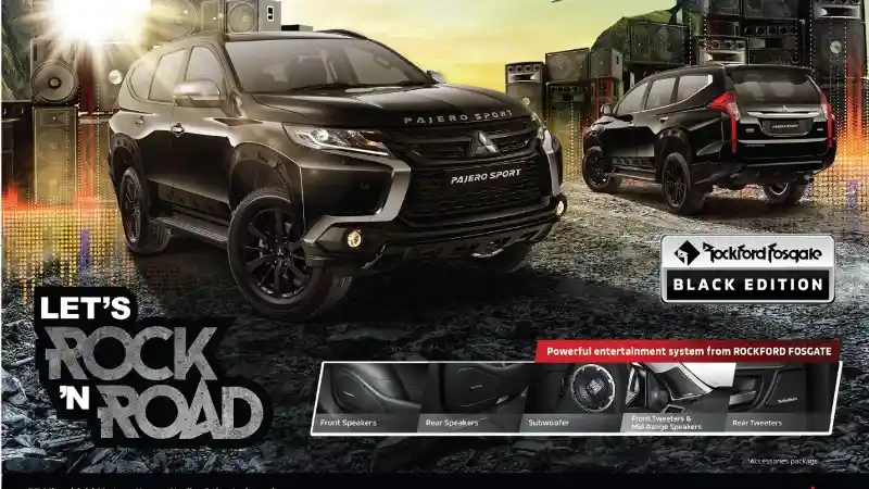 Foto - Pajero Sport Black Edition Dijual RP 572 Juta, Lihat Keunggulannya