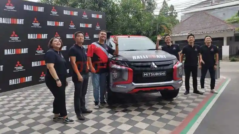 Foto - Mitsubishi Triton Siap Tarung di Ajang AXCR, Momentum Reborn Ralliart
