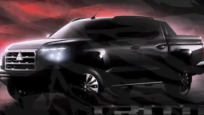 Berita - Debut Global 26 Juli, Ini Bocoran Mitsubishi Triton Terbaru