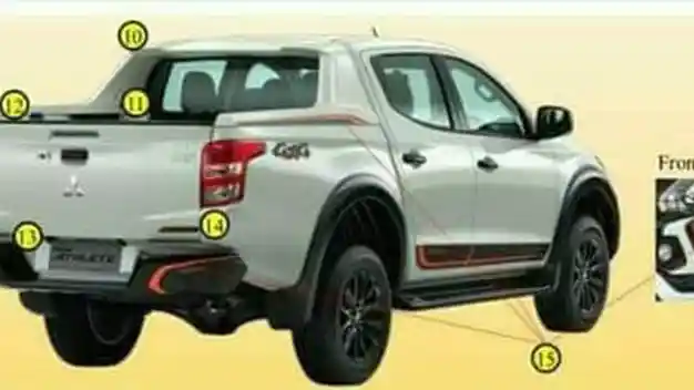 Foto - Seperi ini Wujud dan Fitur Mitsubishi Triton Athlete 