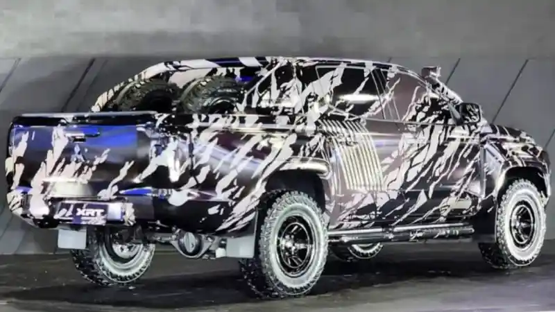 Foto - Begini Penampakan Mobil Konsep Triton Generasi Terbaru