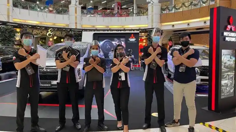 Foto - Mitsubishi Berikan Diskon dan Gratis Asuransi Untuk Pembelian Xpander di Pameran