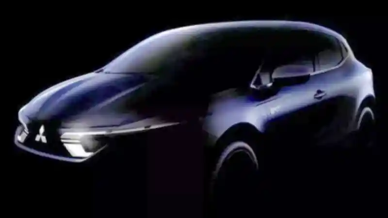Foto - Mitsubishi Tampilkan Teaser Mobil Barunya Untuk Pasar Eropa