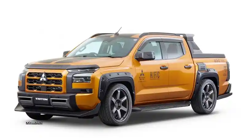 Pikap - Mitsubishi Perkenalkan "Triton Hiromi" Di Tokyo Auto Salon 2025