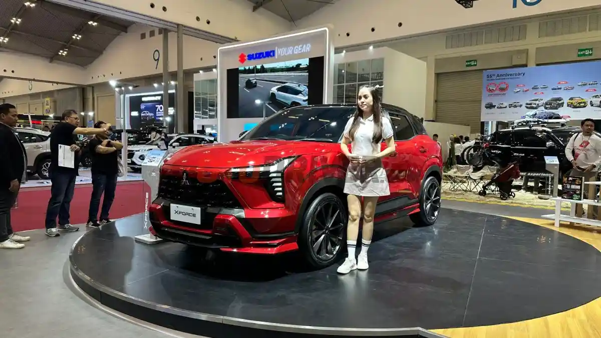Foto - Inilah Ragam Keseruan Di Booth Mitsubishi Dalam GJAW 2025