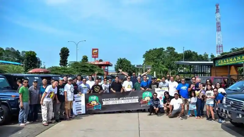 Foto - Komunitas Jip Mercy Liburan Akhir Tahun Dengan Keliling Jawa
