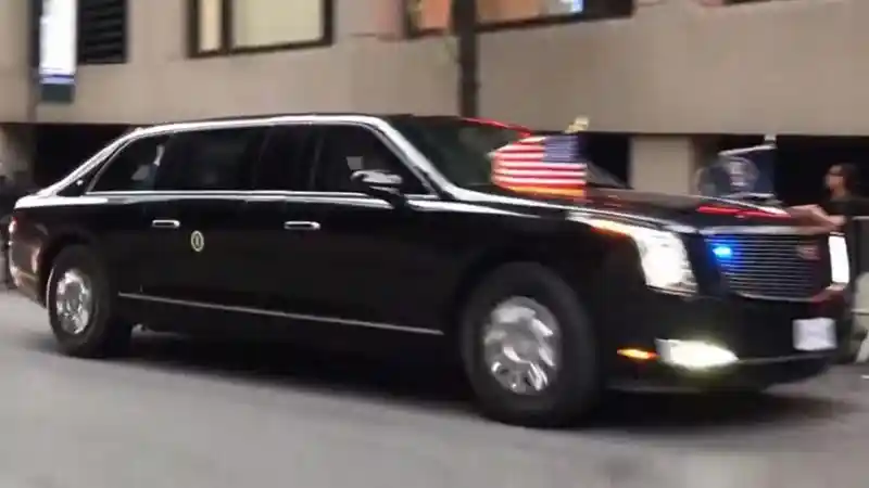 Berita - Presiden Donald Trump Punya Limosin Baru, Tembus RP 235,3 Miliar