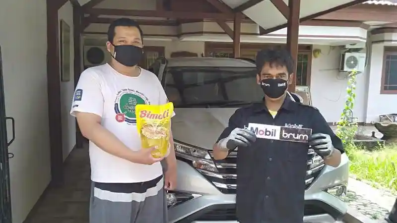 Foto - Mobil™ Lubricants dan Brum Indonesia, Lakukan Layanan Yang Sesuai Dengan Kondisi PSBB. 