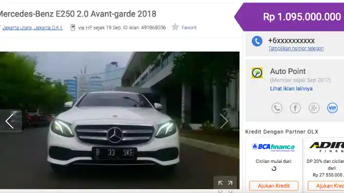 Foto - Mobil Bekas BMW dan Mercedes-Benz Keluaran 2018 Lebih Murah Hingga Rp 151 juta!