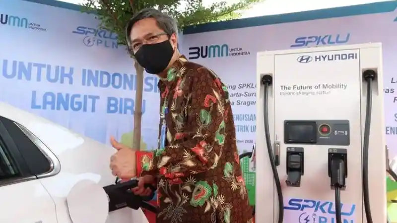 Mobil Listrik - Sudah Ada 4 Charging Station Sepanjang Tol Trans Jawa, Ke Bali Bisa Cuma Modal Rp 200 Ribu
