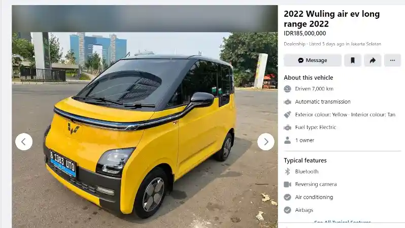 Foto - Harga EV Bekas Terjun Bebas. Mitos Atau Fakta?