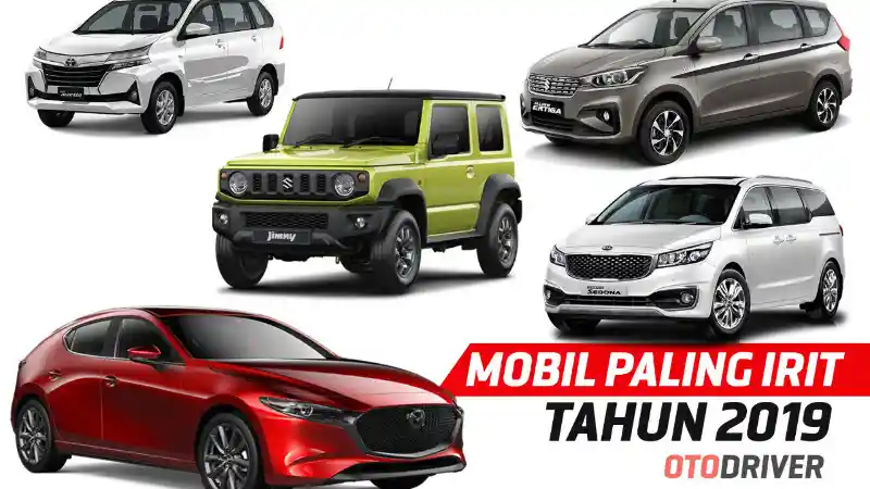 Foto - Mobil Paling Irit BBM Versi OtoDriver Tahun 2019