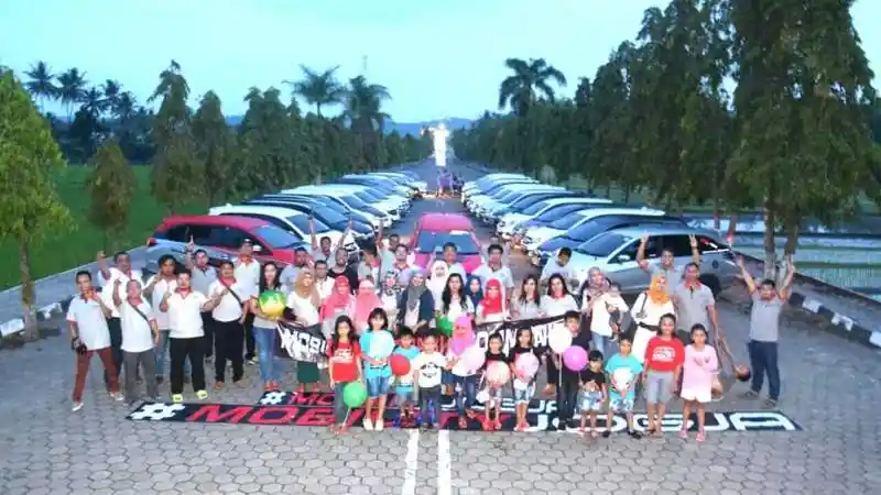 Foto - Acara Tahunan Komunitas Mobilio Sukses Digelar