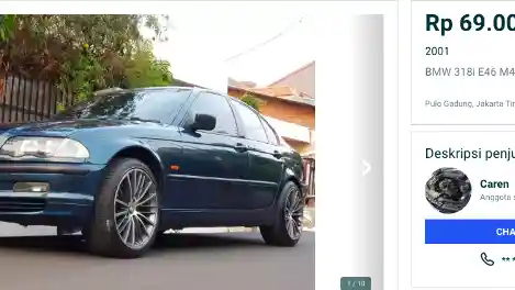 Foto - Pilihan Mobil Bekas Eropa di Bawah RP 70 Juta