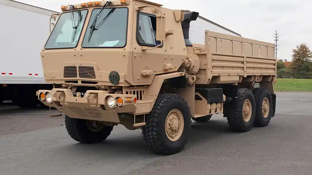 Foto - Pernah Tahu Truk Merek Acmat, Mowag atau Oshkosh?