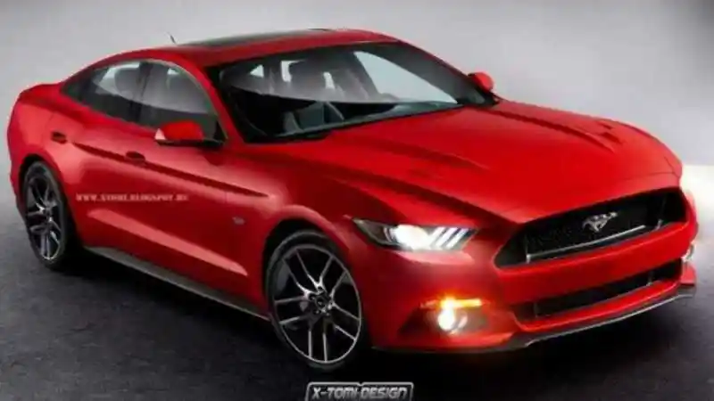 Berita - Apa Jadinya Jika Ford Mustang Menjadi Sedan 4 Pintu?