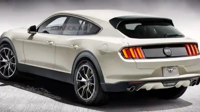 Foto - Ford Mustang Crossover Bermesin Listrik Muncul Tahun Depan?